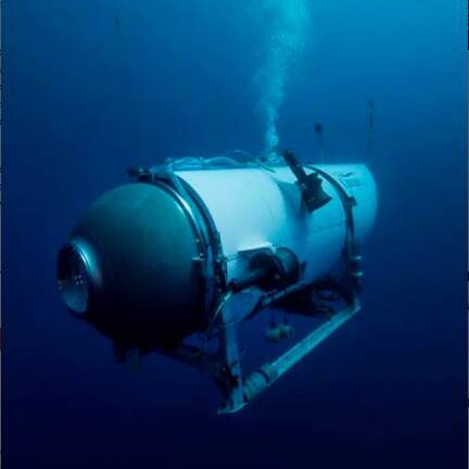 Article image for Tourist submarine goes MISSING on Titanic expedition