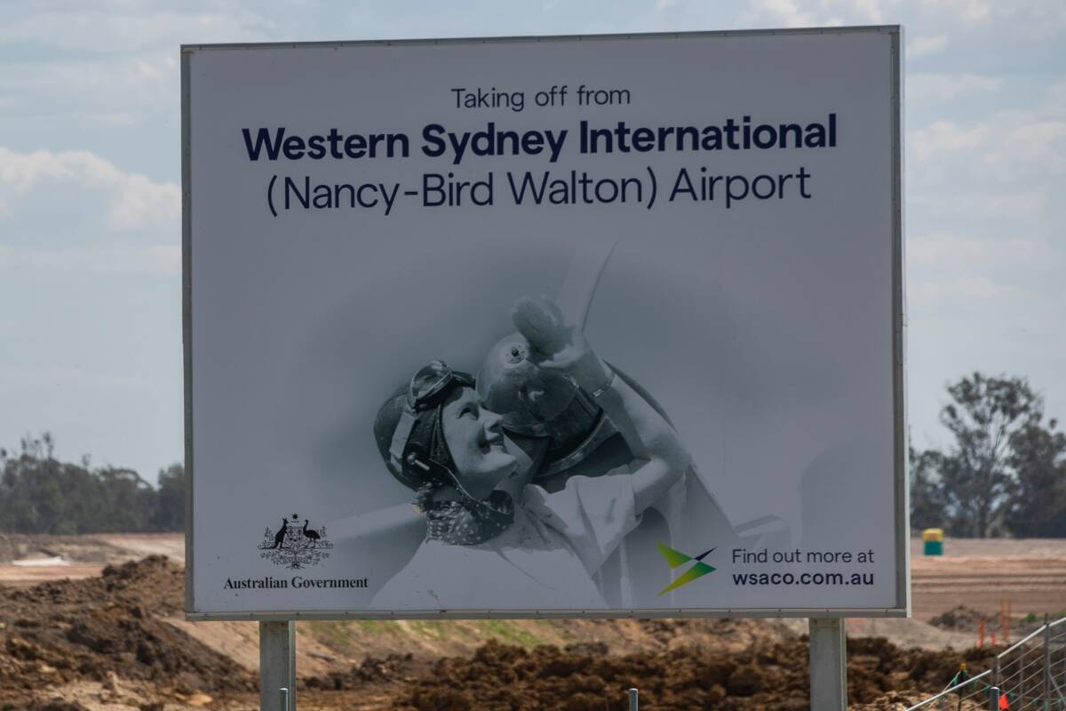 Article image for Former Minister dismisses curfew for Western Sydney Airport
