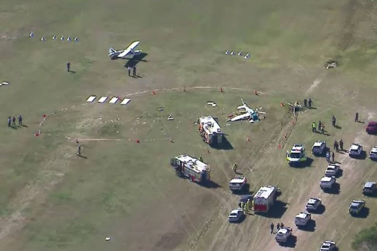 Article image for Two dead after mid-air aircraft collision in Queensland