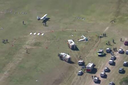 Two dead after mid-air aircraft collision in Queensland