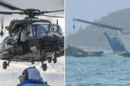 Military helicopter crash becomes recovery mission after new wreckage