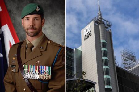 ‘Raised the white flag’: ABC backs down in case against war hero