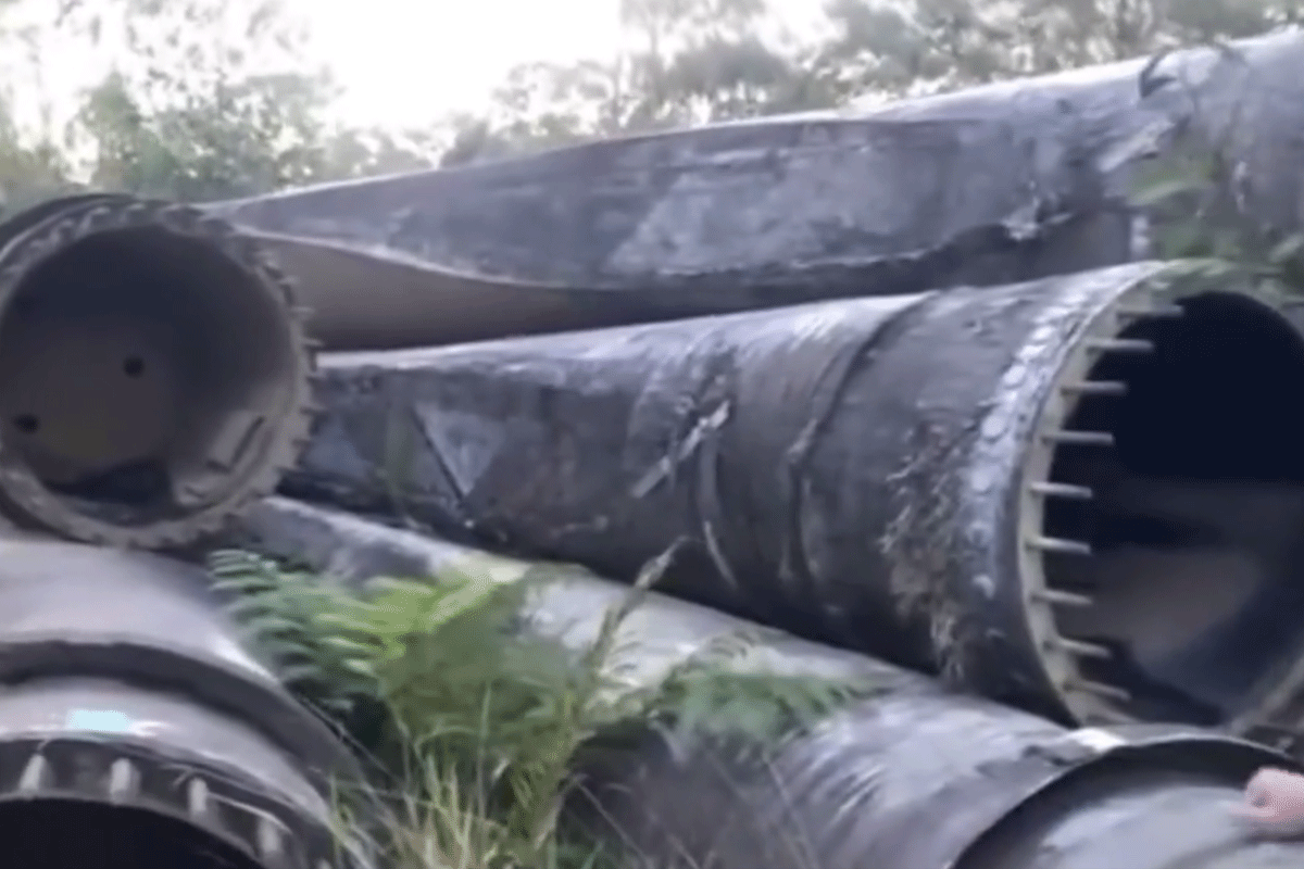 Article image for ‘Dirty big secret’: Wind turbine GRAVEYARD found in Aussie forest