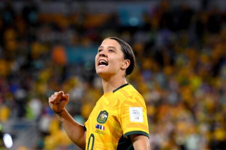Matildas Mania could see massive mural permanently installed at Stadium Australia