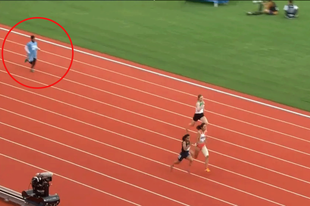 Article image for Untrained female sprinter sparks controversy at World University Games