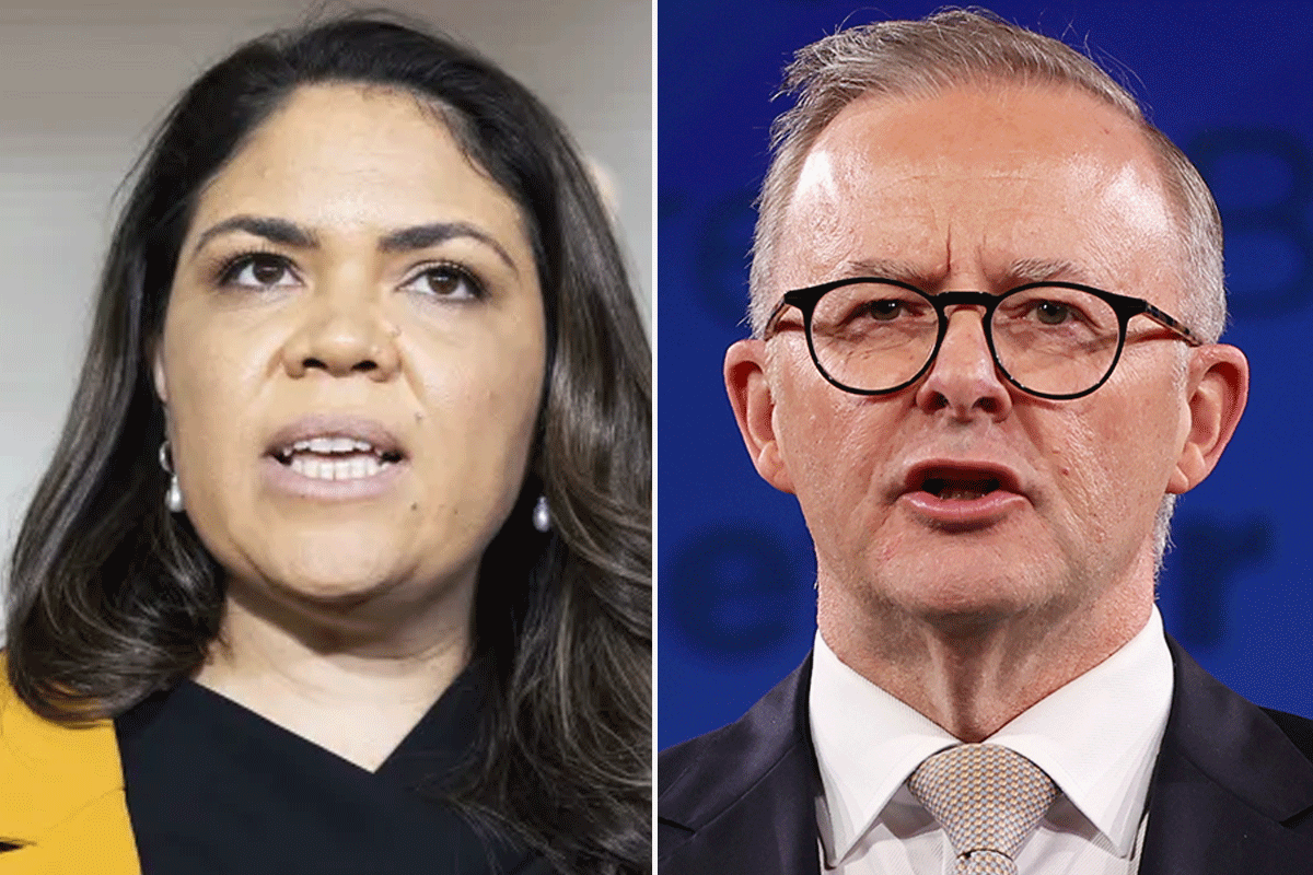 Article image for Jacinta Price challenges Anthony Albanese to Voice debate