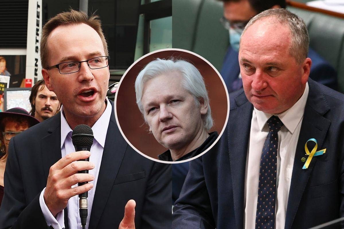 Article image for Unlikely cross-party alliance lobbies U.S. to drop Julian Assange charges