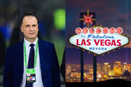 ‘Selling like hotcakes’: Peter V’landys boasts big ticket sales for NRL in Vegas