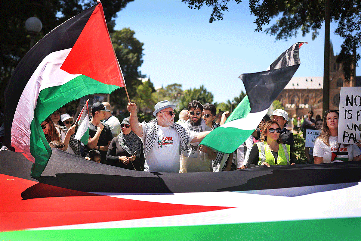 Article image for EXCLUSIVE: 100 Aussie unions back Palestine against Israel
