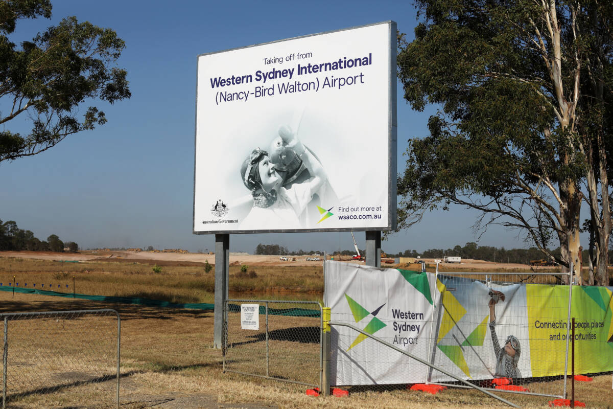 Article image for Western Sydney Airport isn’t far off completion, so where is everything?