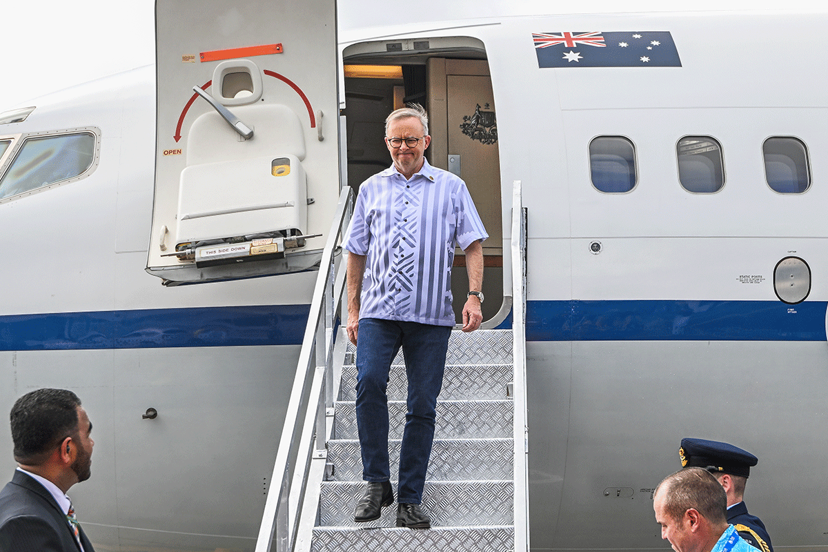 Article image for ‘Airbus Albo’ – PM criticised for time spent overseas