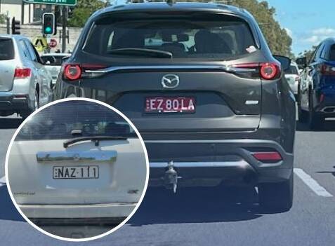 Article image for Roads Minister takes action on anti-Semitic number plates seen in Sydney streets