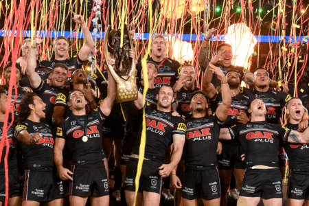 Panthers make NRL history with epic three-peat