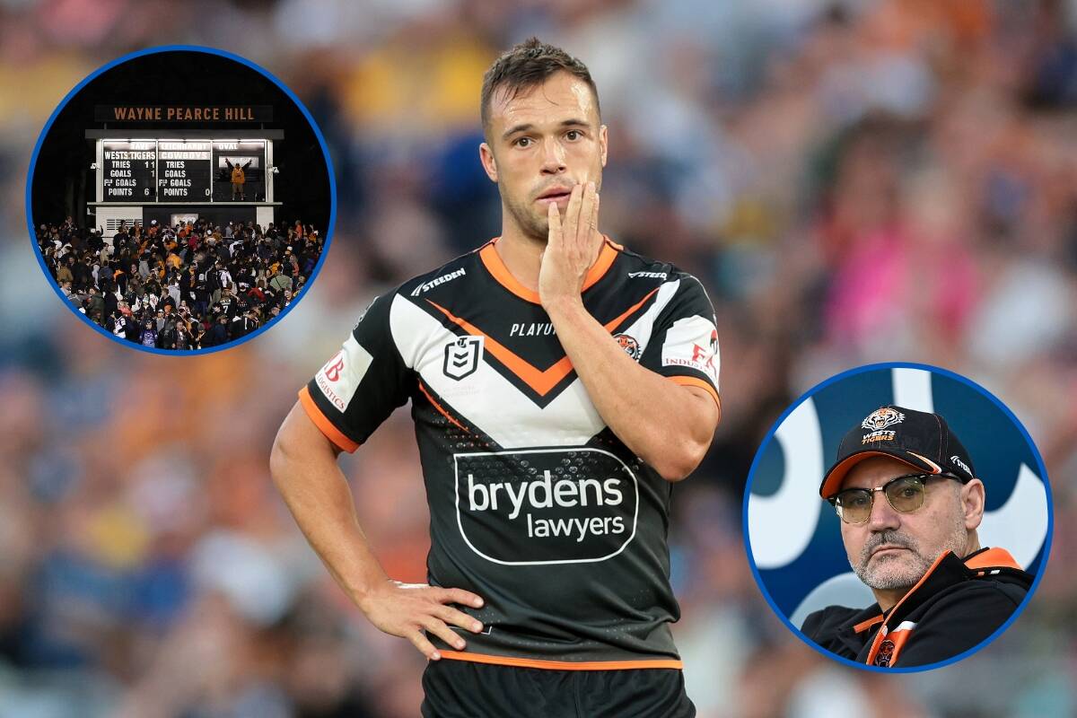 Article image for EXCLUSIVE: Civil war erupts in Wests Tigers as club contemplate move to new Liverpool Stadium