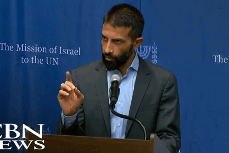 Son of Hamas Co-Founder gives powerful speech at UN