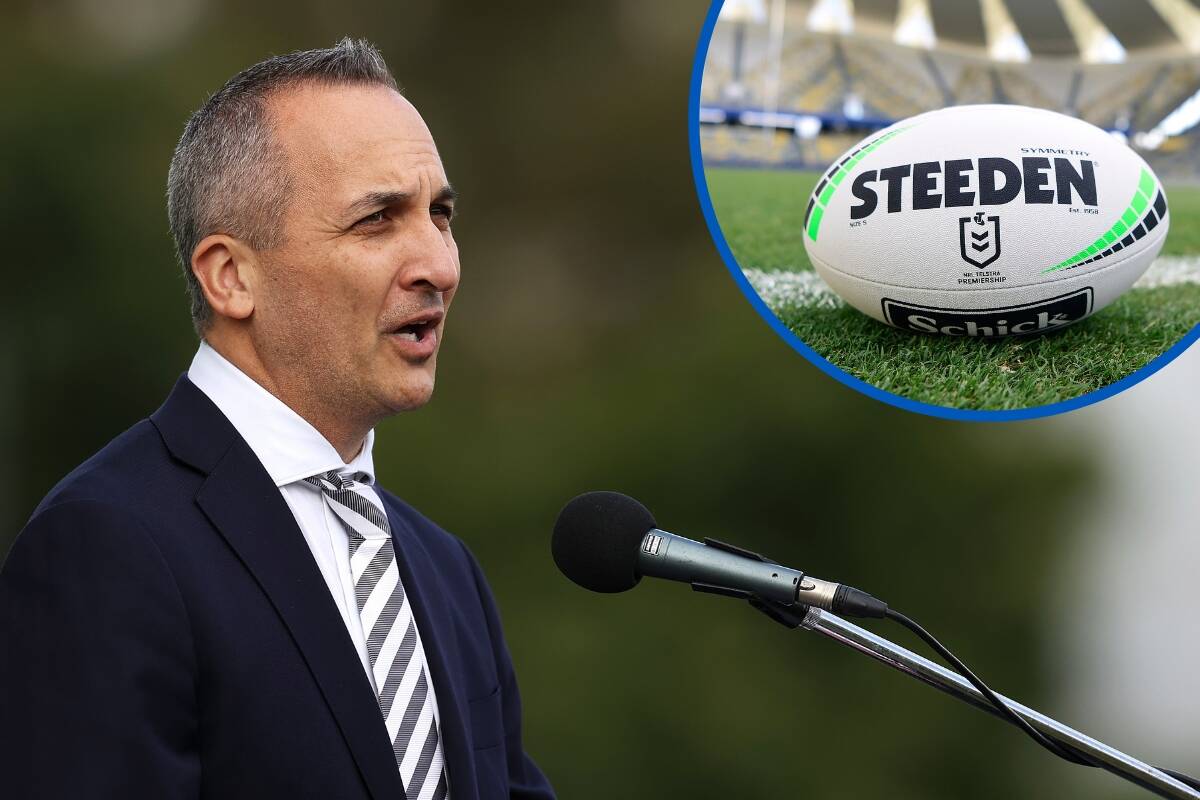 Article image for NRL CEO Andrew Abdo explains how the season draw is made as 2024 fixtures revealed