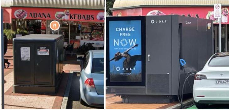 Article image for ‘Visual pollution’ – Company defends giant EV chargers