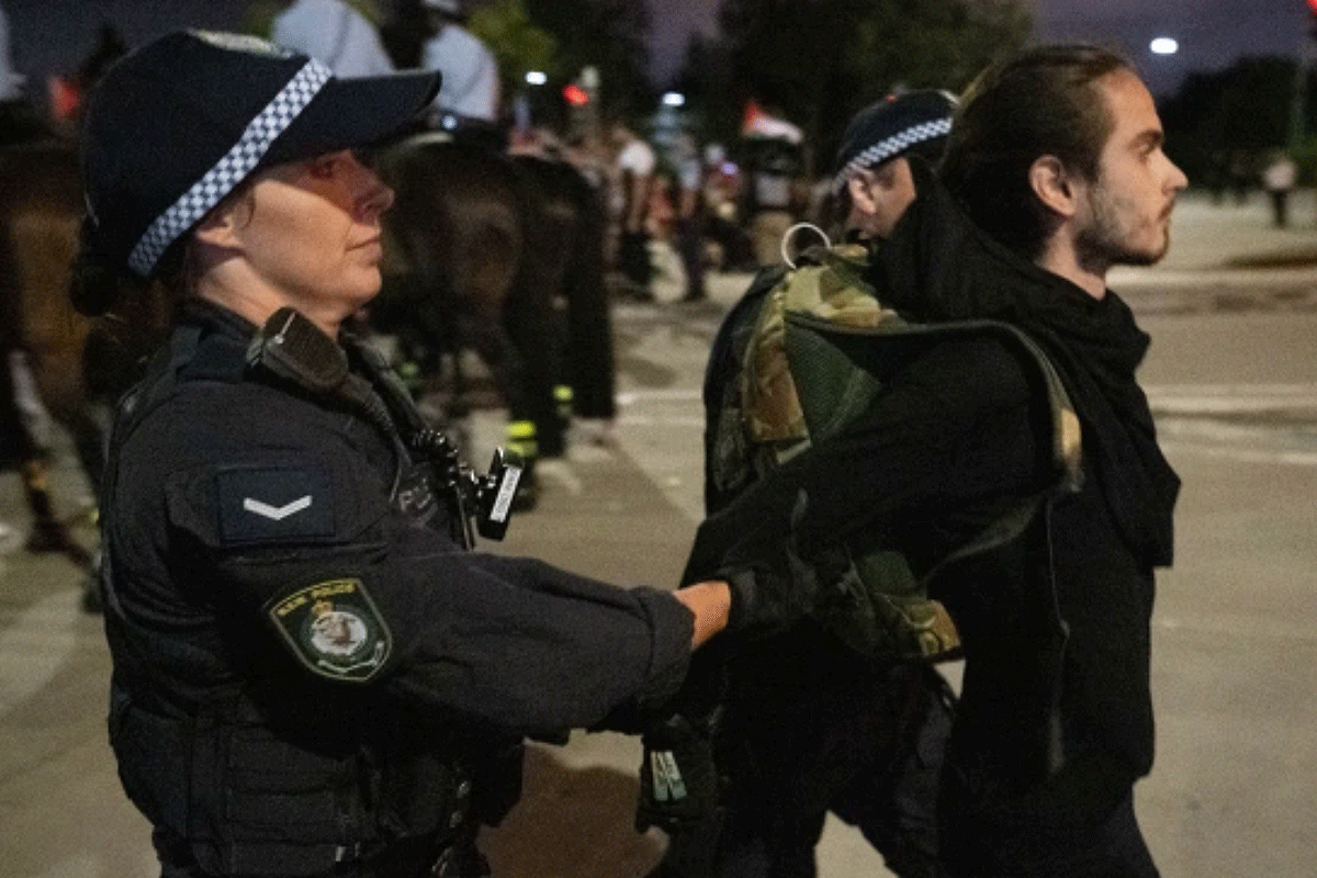 Article image for ‘Excellent policing’: NSW Police Minister lauds response after protestors take to Port Botany
