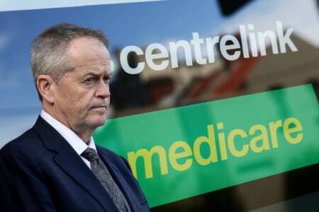 Bill Shorten explains the $228 million injected into Services Australia