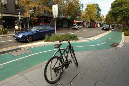 Cyclists lobbying for ability to ride on the footpath in Sydney