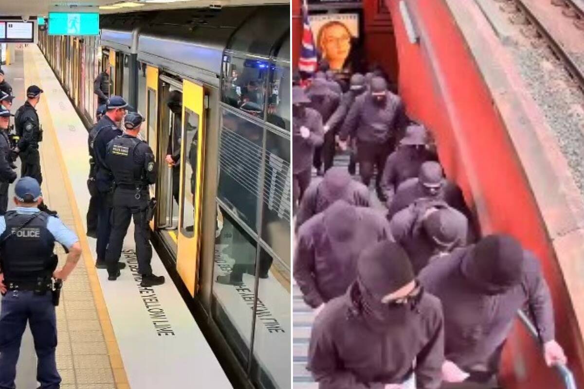 Article image for Terrifying: Commuter reveals chilling moment men in balaclavas storm train