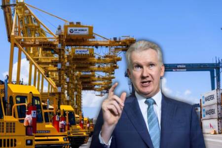 ‘Hopeless’ – Tony Burke endorses union strikes on ports