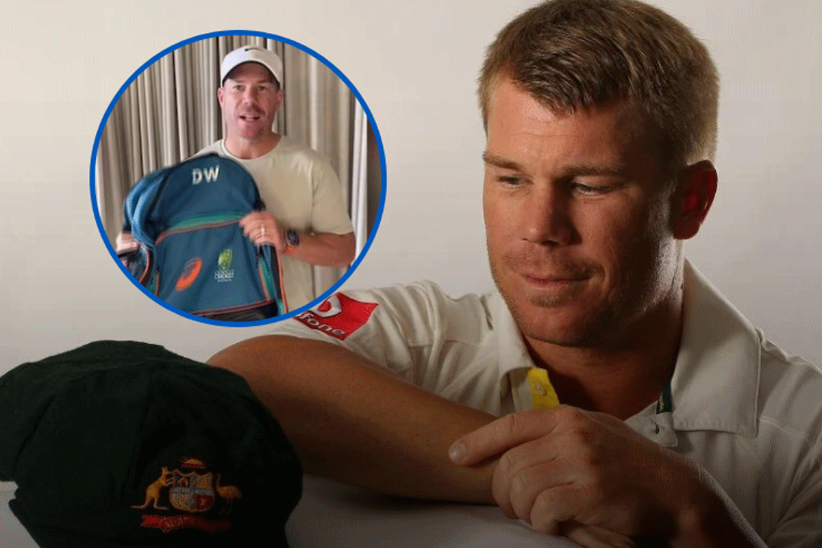 Article image for ‘So caught up’: Luke Grant rips public search for David Warner’s baggy green