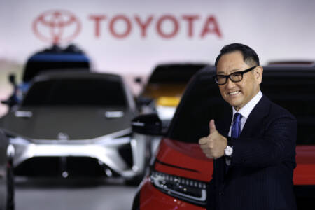 Toyota’s chairman Akio Toyoda says the company is still committed to internal combustion engines