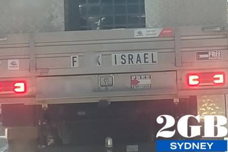 EXCLUSIVE: Ute with anti-Israel sticker spotted in Sutherland