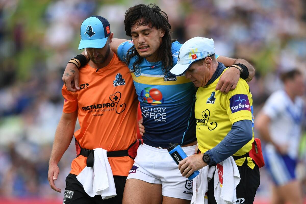 Article image for Gold Coast Titans captain suffers ACL injury