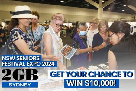 Join us at Seniors Festival Expo and get your chance to win $10,000!