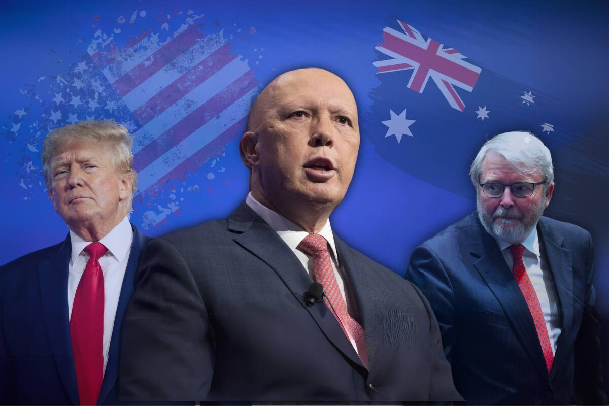 Article image for Dutton calls on Rudd to repair relationship with the U.S.