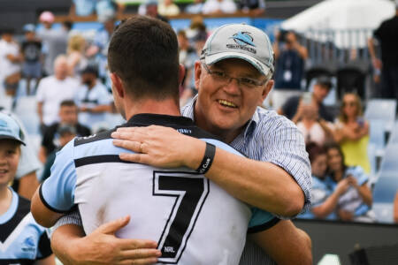EXCLUSIVE: Scott Morrison reveals why he gave back Sharks honour