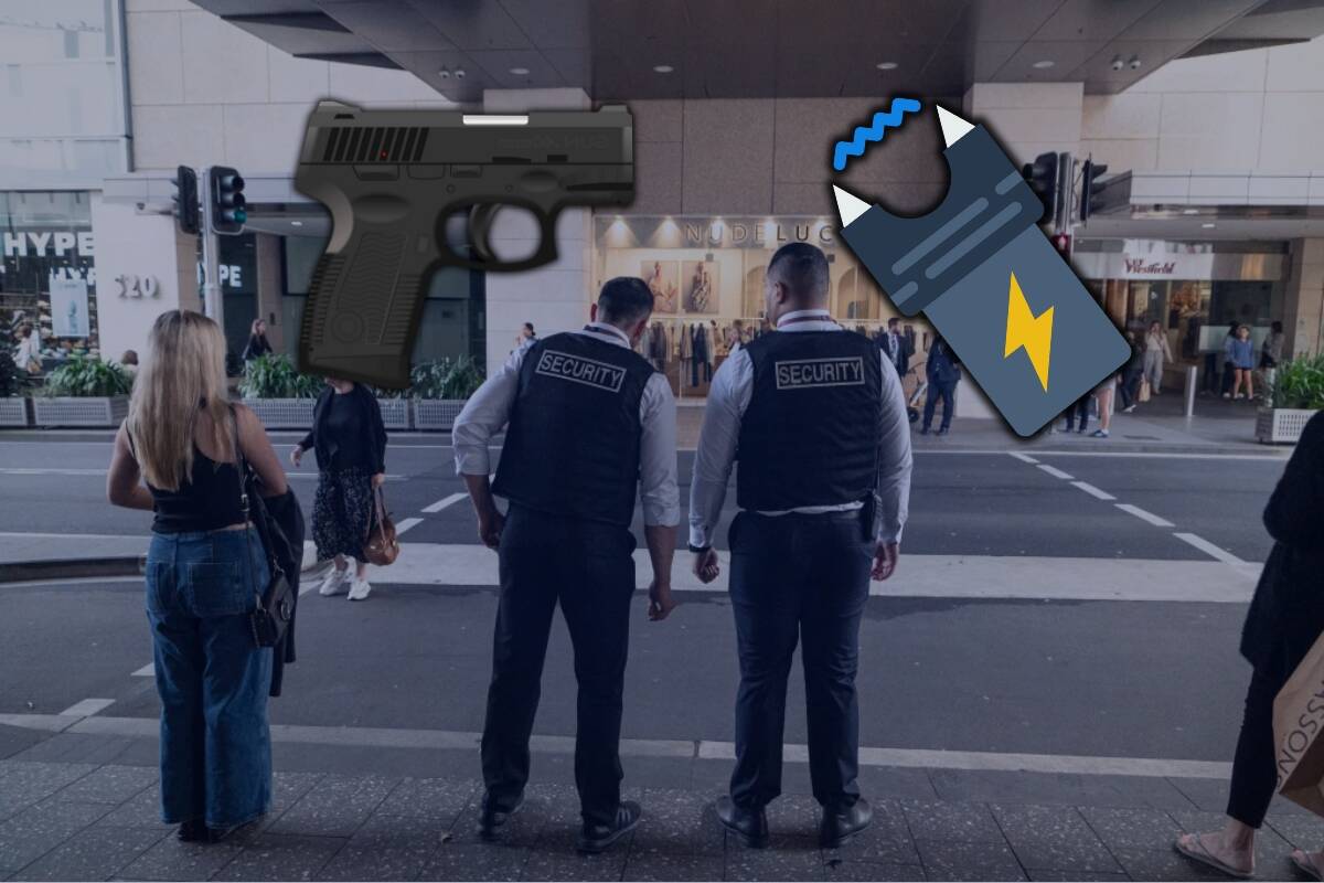 Article image for Should security guards in NSW be allowed to carry weapons?
