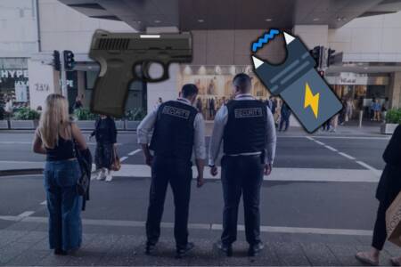 Should security guards in NSW be allowed to carry weapons?