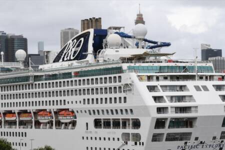 Fears of passenger overboard on P&O Cruise ship
