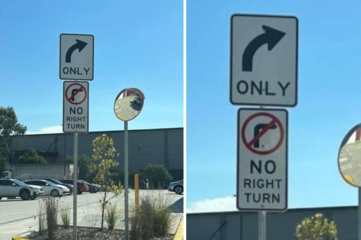 Article image for ‘Make sense of this’ – Confusing traffic sign leaving motorists puzzled