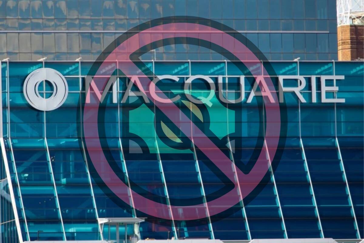 Article image for Macquarie Bank has scrapped cash for its customers