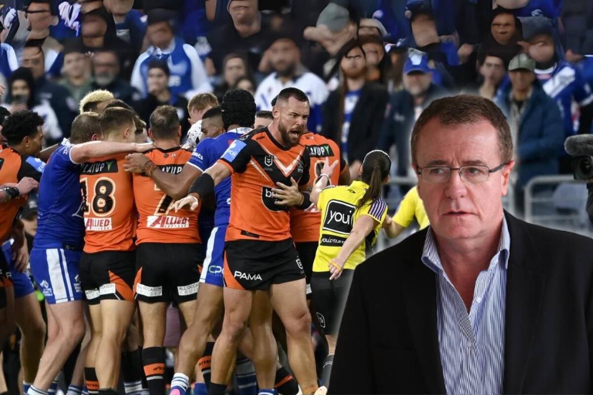 Article image for Graham Annesley defends the NRL referees