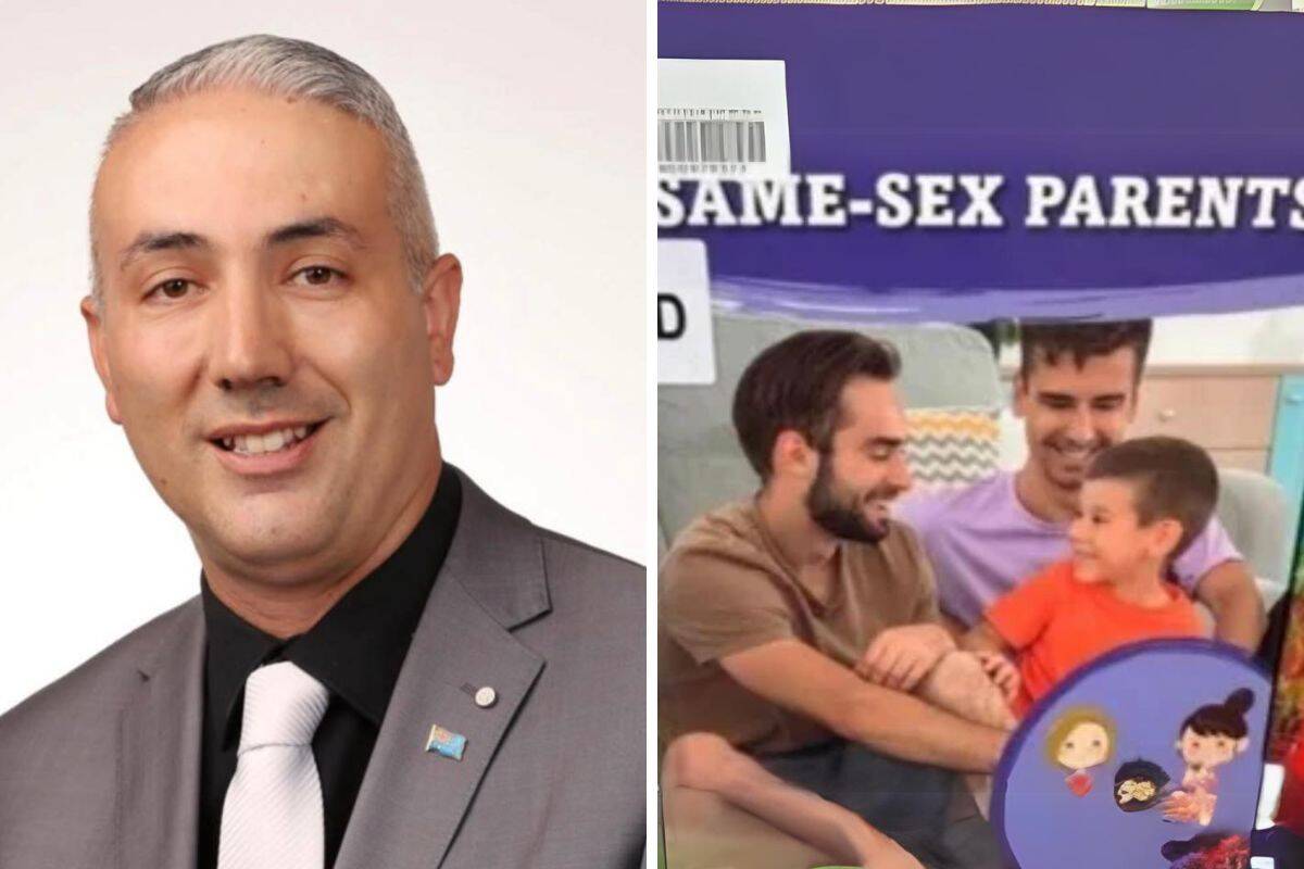 Article image for ‘Cheap and nasty trick’ – Chris SLAMS councillor for banning same-sex parenting book