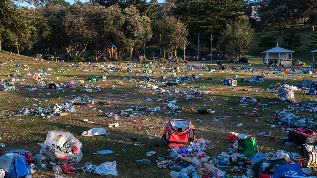 Article image for ‘Like a tip’ – Revelers trash Bronte Beach AGAIN