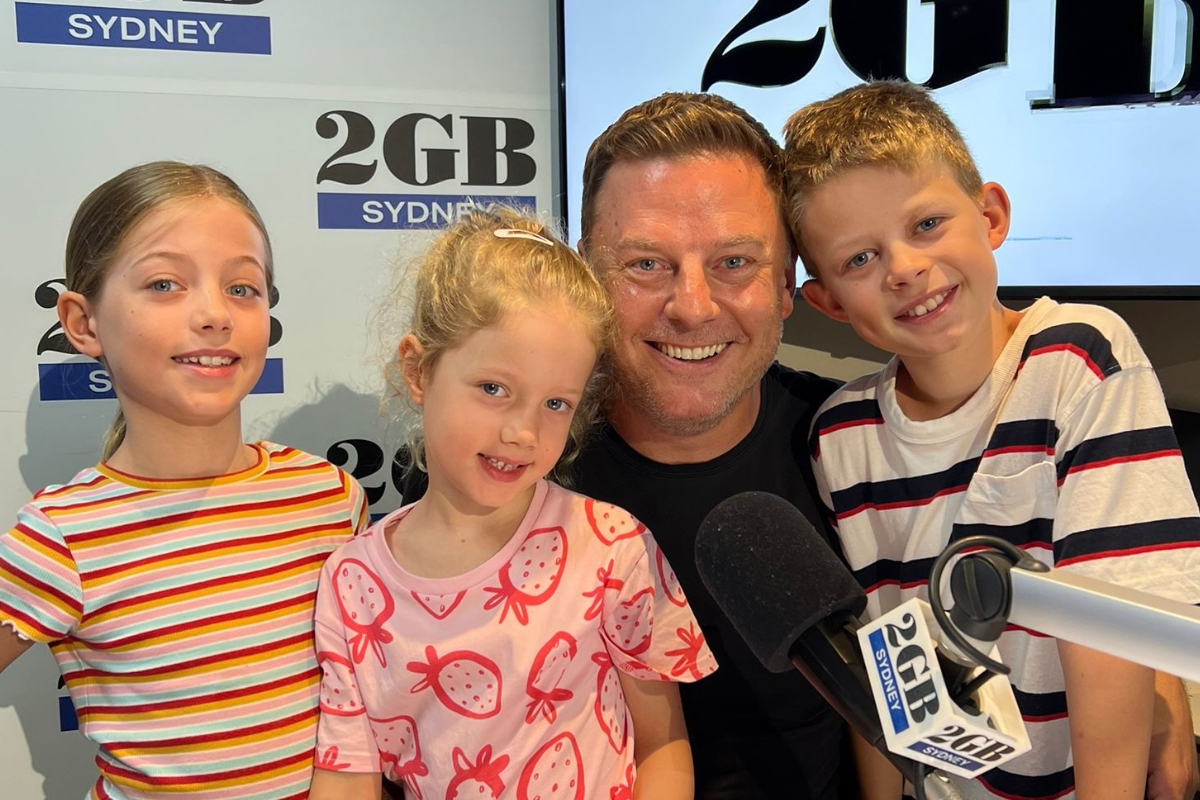 Article image for ‘Kids takeover’ – Freddy, Pearl + Goldie Fordham join Ben in studio