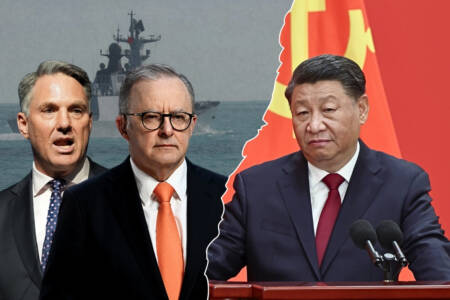 ‘Stare down the Chinese’ – Levy’s challenge to Albo, Marles amid Chinese warship drama