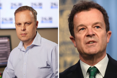 ‘I think thats rubbish!’ – Clinton and Opposition Leader Speakman’s FIERY clash on-air