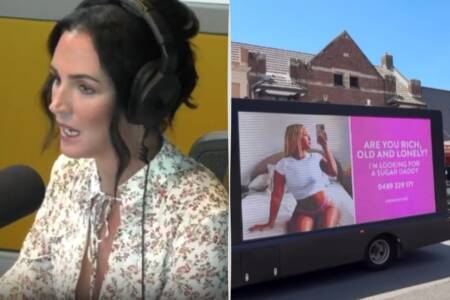 ‘What has this world come to?’ – Lucy calls out risqué Mosman billboard