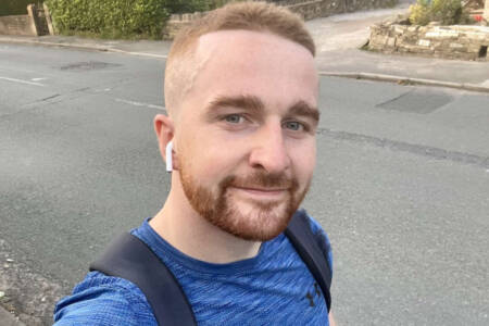 ‘Donate here’ – Support Billy’s wheelchair walk for MND