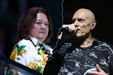 ‘Washed up rock star’ – Peter Garrett slammed for attack on Gina Rinehart
