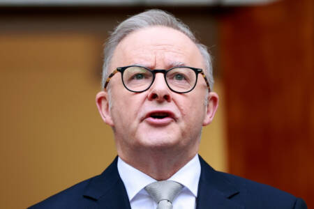 ‘Whoops’ – Anthony Albanese stunt backfires live on TV