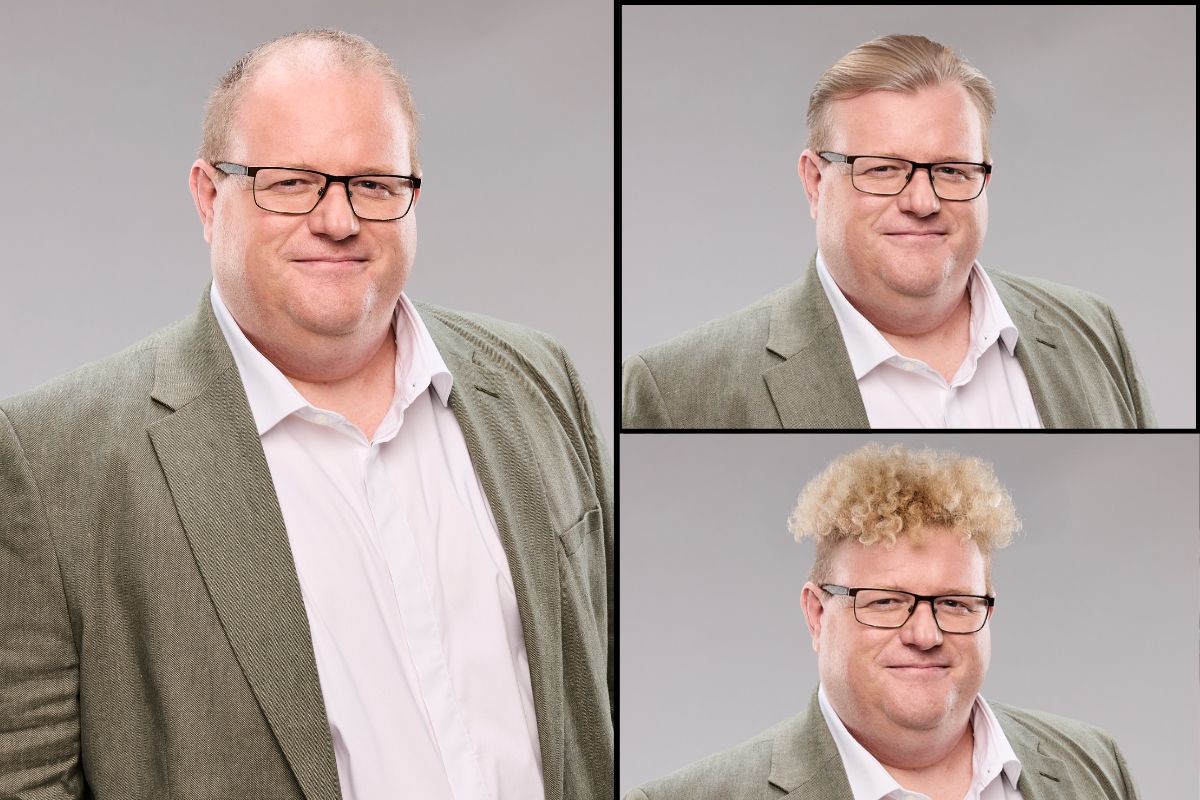 Article image for ‘Take the mickey out of myself’ – Levy calls on AI to enhance new headshot