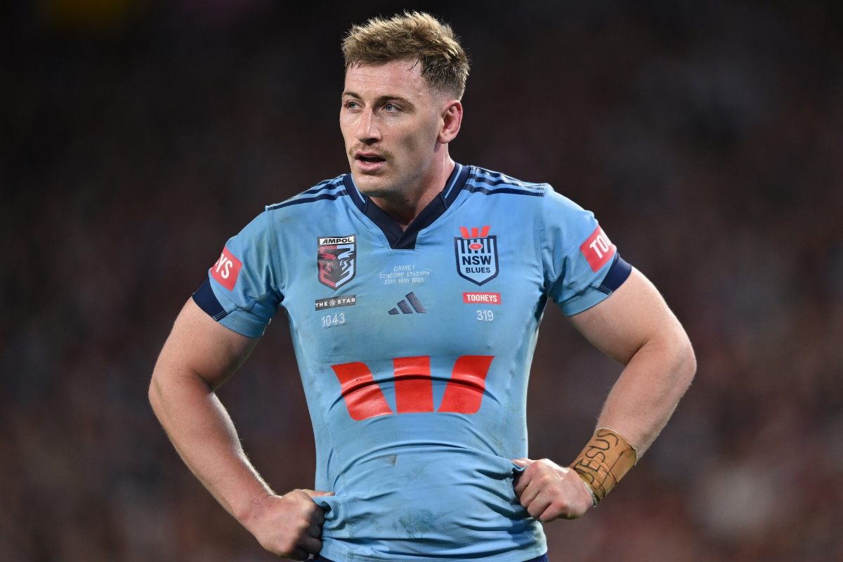 Article image for ‘I wasn’t eating’ – Blues debutant details wild nerves as NSW claims Game I